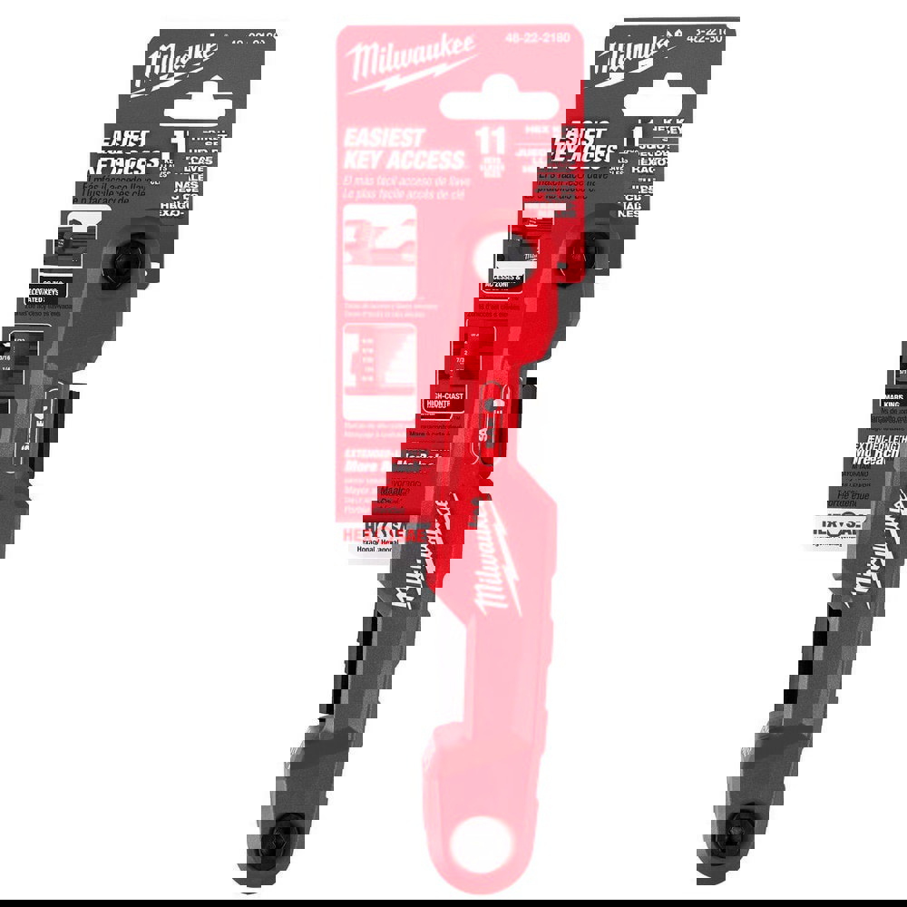 Hex Key Sets; Tool Type: Hex Key Set ; Handle Type: Ergonomic ; Hex Size Range (Inch): 3/32 - 1/2 ; Material: Alloy Steel ; Overall Length (Decimal Inch): 6.9000 ; Arm Style: Long